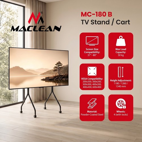 Supporto carrello 80 - tv, tv