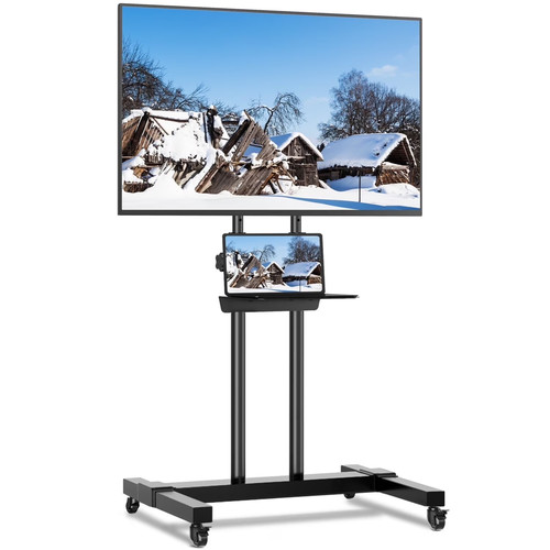 Supporto carrello con - tv, ruote